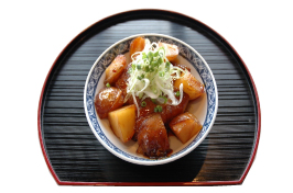 角煮肉じゃが