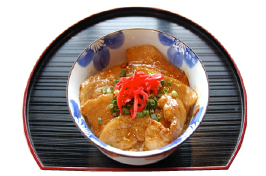 もち豚丼